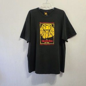 Vintage 1990s Disney Lion King Broadway T-shirt Men's Size XL